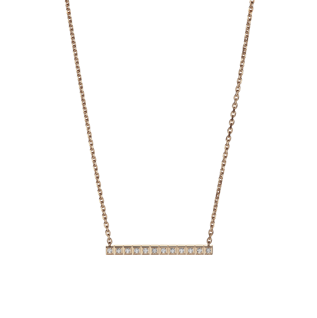 Chopard Ice Cube Full-Set Cubic Zirconia Necklace