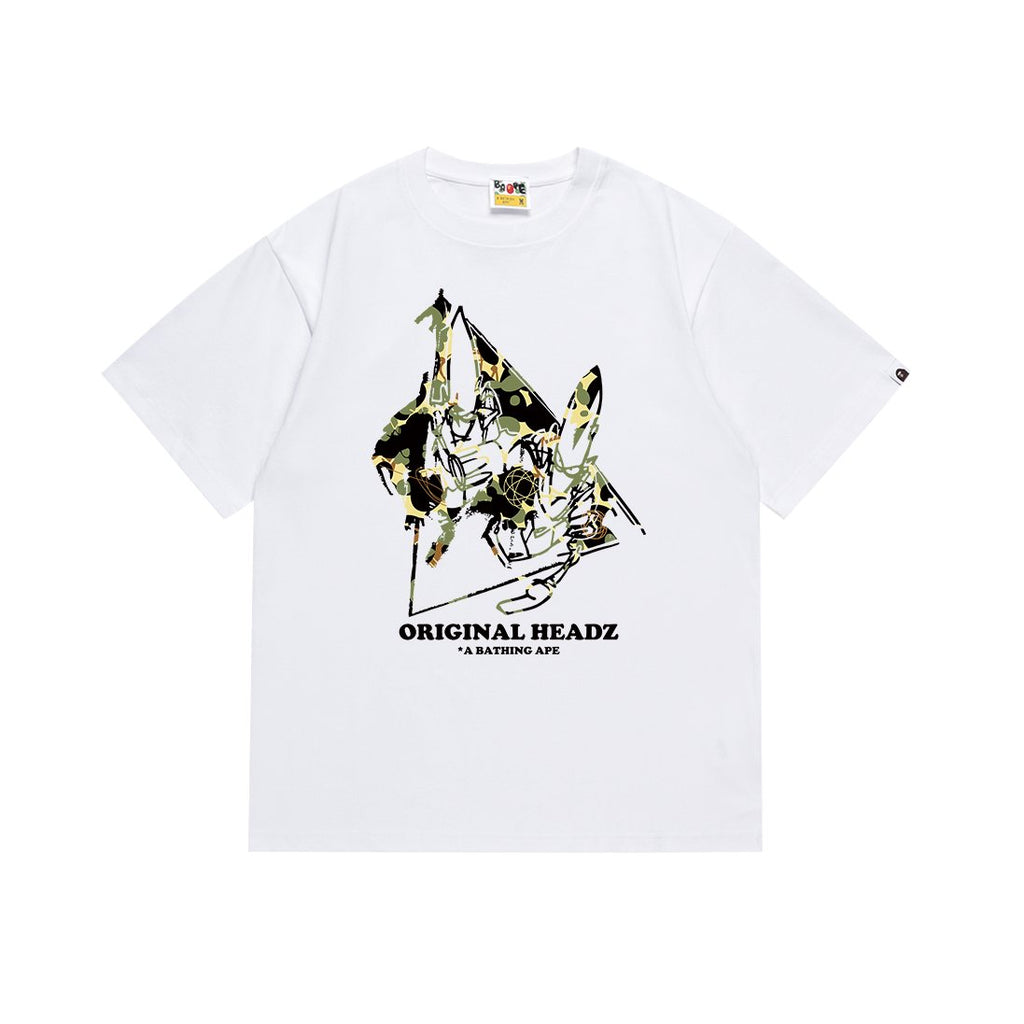 BAPE Front & Back Graphic T-Shirt — front