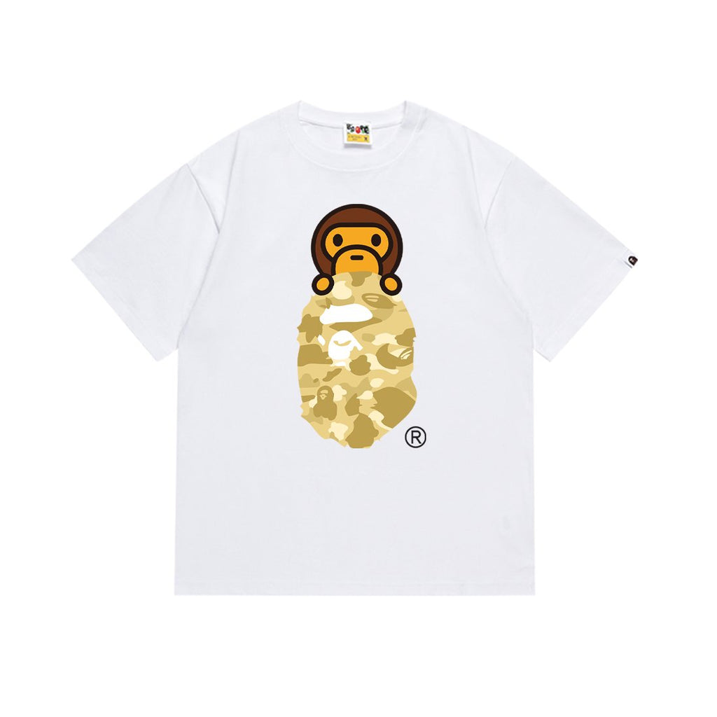 BAPE Camo Ape-Head Graphic T-Shirt — front