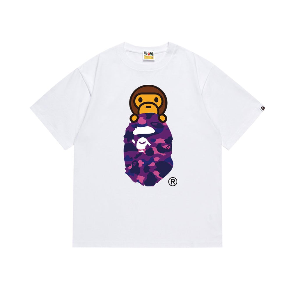 BAPE Camo Ape-Head Graphic T-Shirt — front
