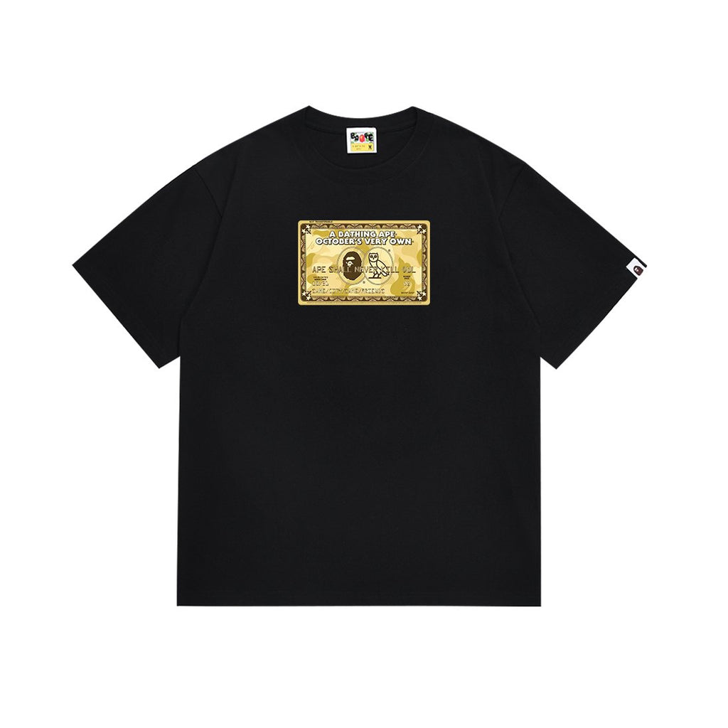 BAPE Gold Bill Graphic Short-Sleeve T-Shirt — front