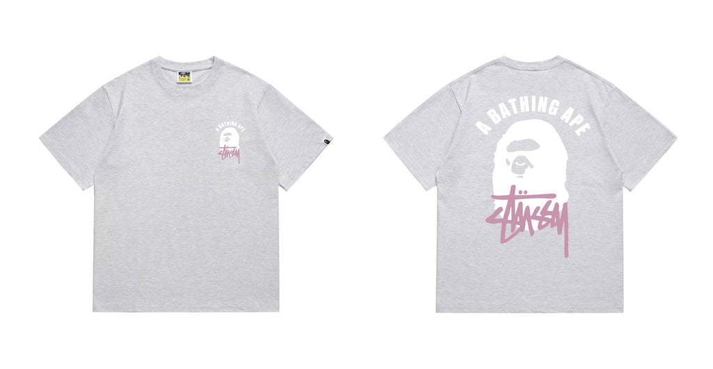 BAPE White Ape Back Graphic T-Shirt — comparison