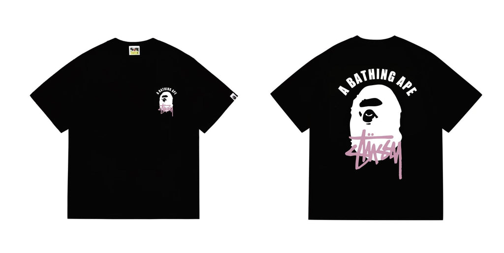 BAPE White Ape Back Graphic T-Shirt — comparison