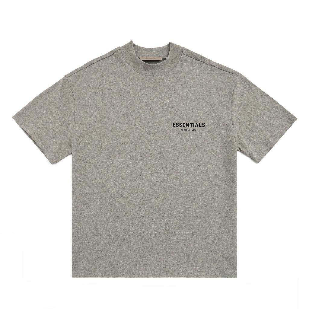 ESSENTIALS Flocked Logo Graphic T-Shirt — hero