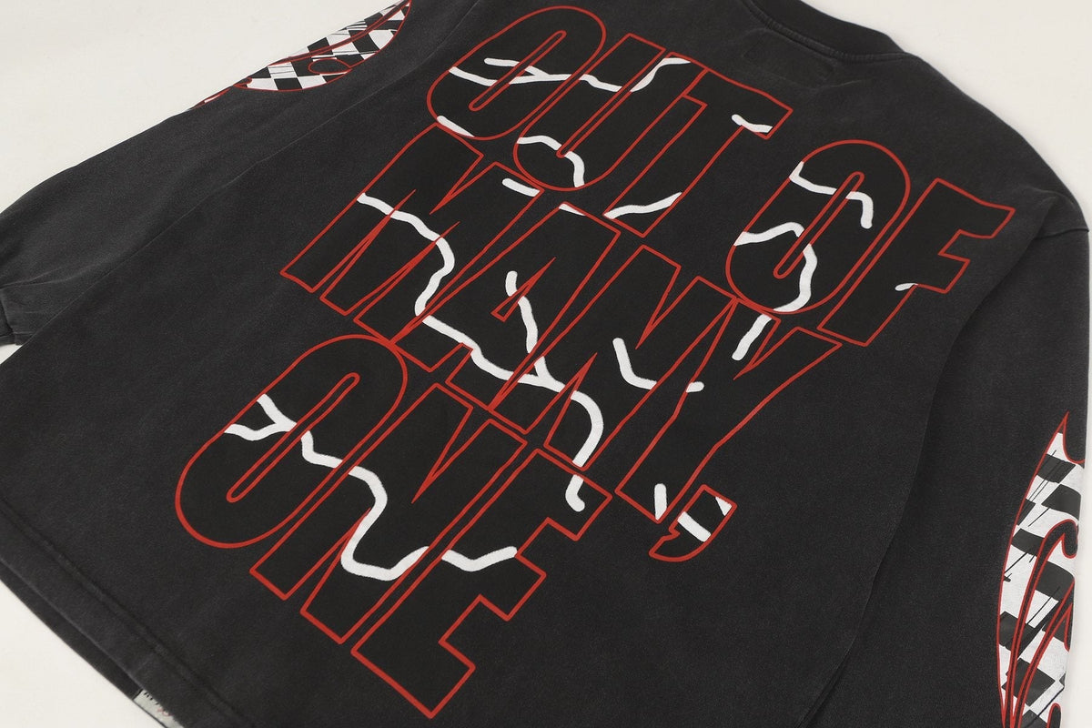Godspeed Racing Skull Graphic Long-Sleeve T-Shirt — detail