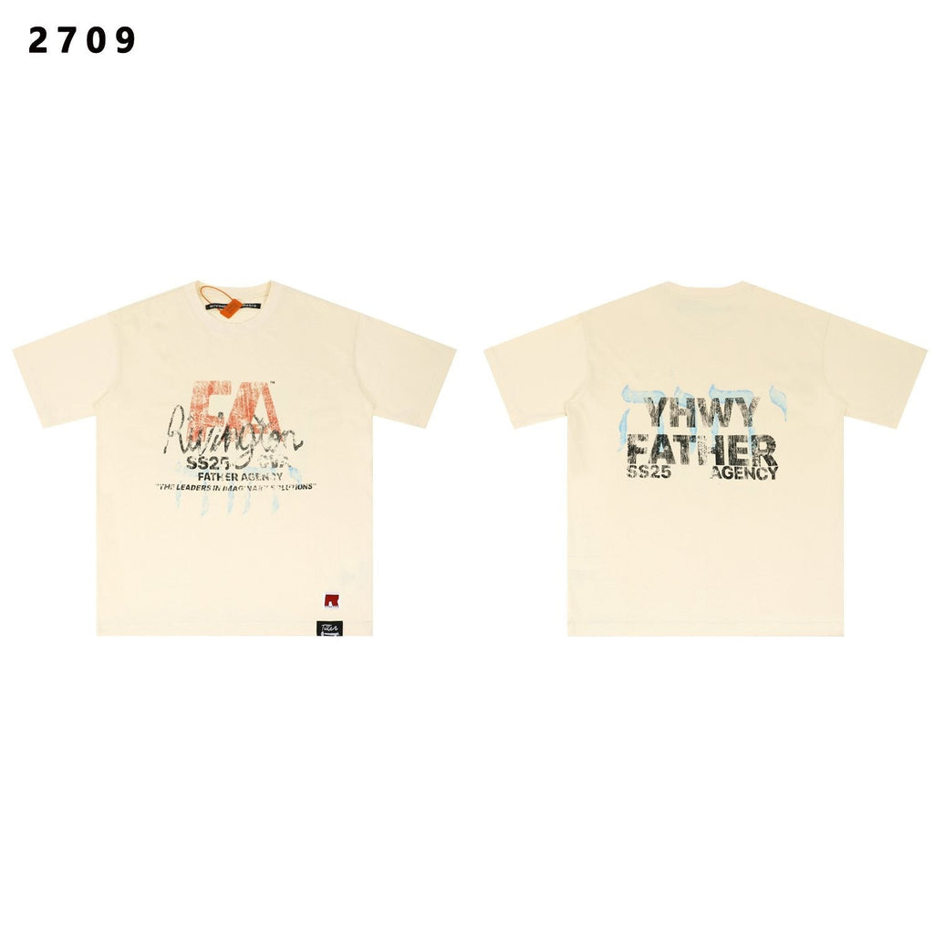 RRR123 Leaders Burnout Short-Sleeve Graphic T-Shirt — front