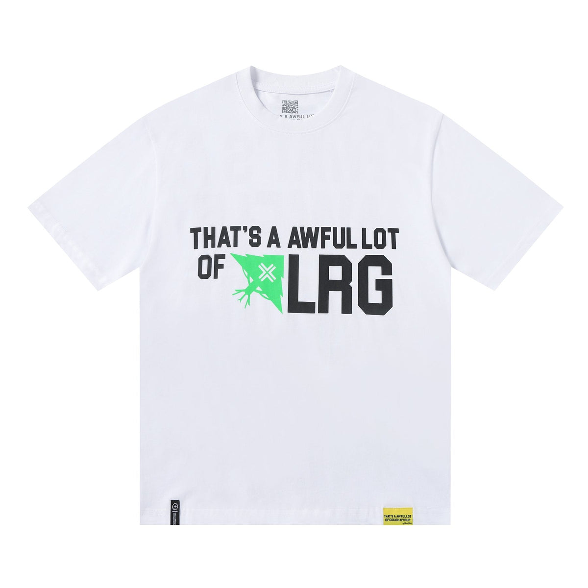 THAT'S A AWFUL LOT OF COUGH SYRUP Front & Back Graphic Short-Sleeve T-Shirt — front