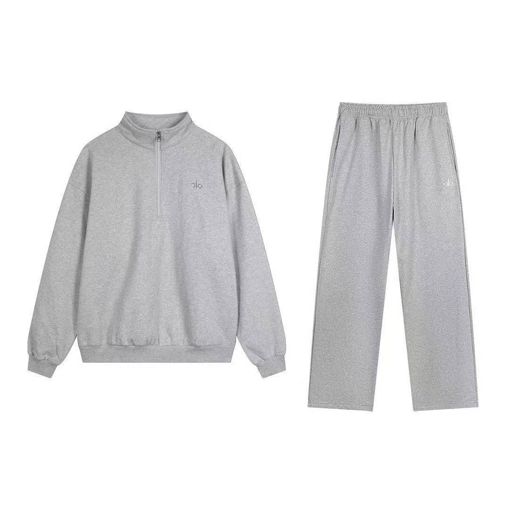 alo Quarter-Zip Matching Set — front