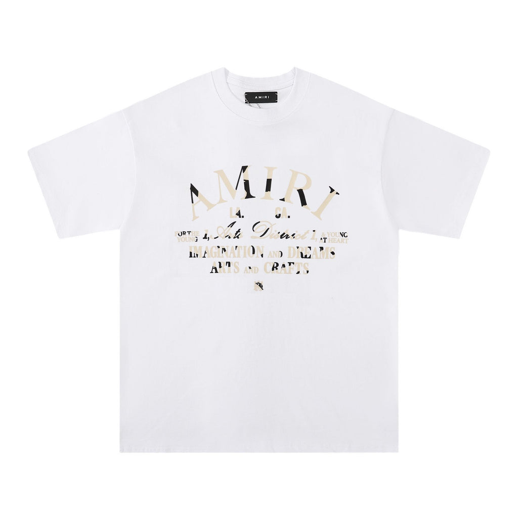 AMIRI Front Typographic Graphic T-Shirt — front