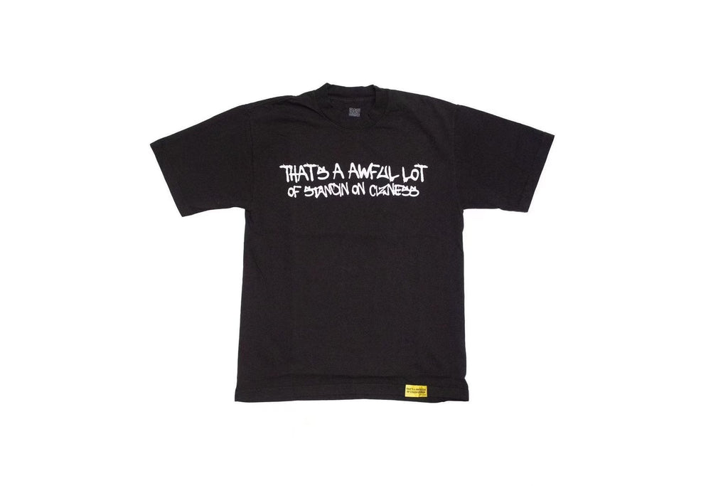 THAT'S A AWFUL LOT OF COUGH SYRUP Script Graphic T-Shirt — front