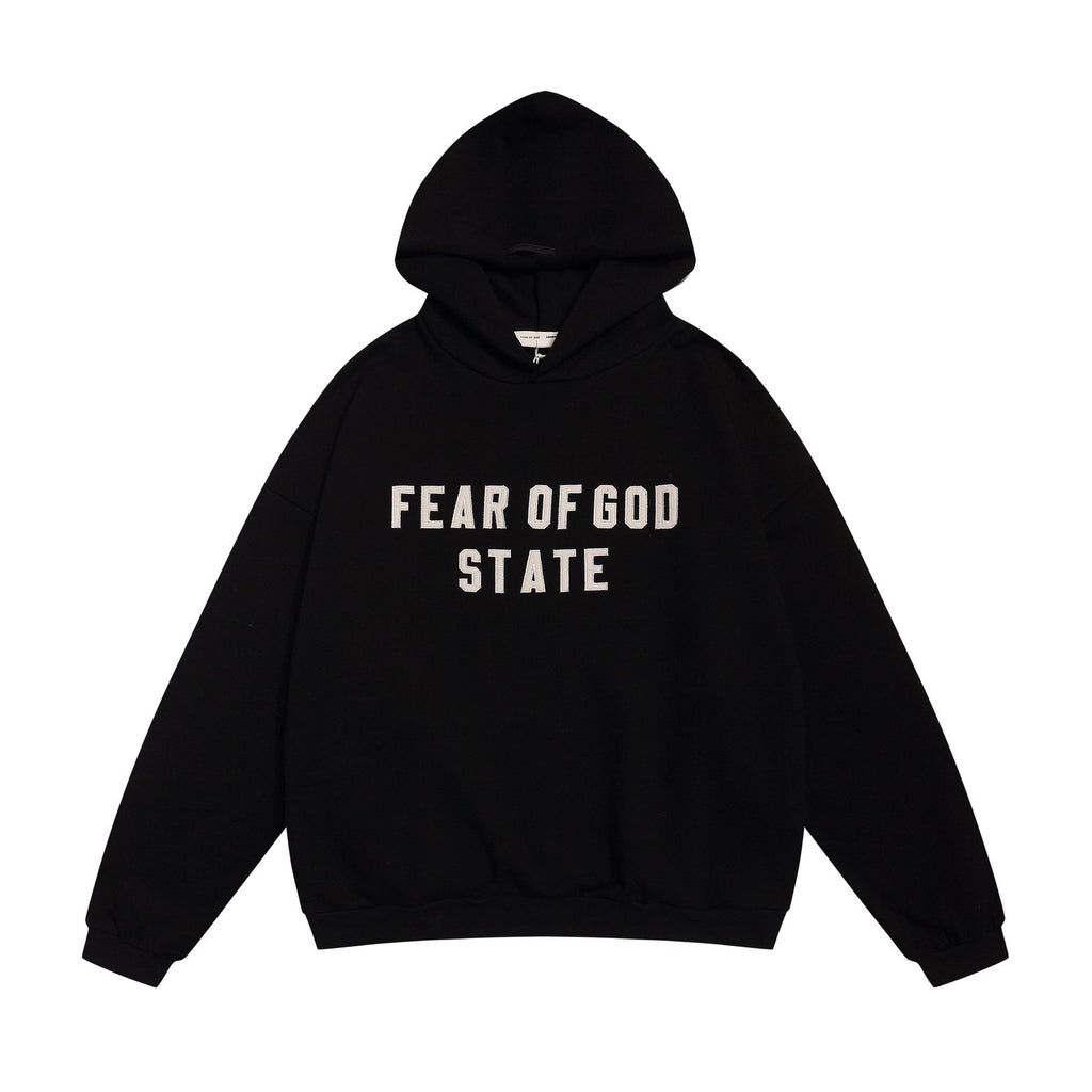 Fear of God State Collegiate Graphic Pullover Hoodie — front