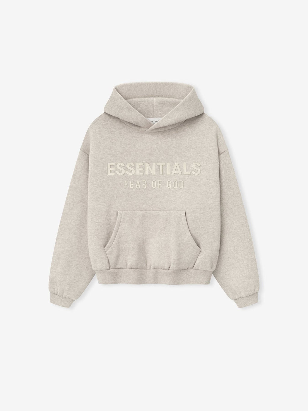 Fear of God Embossed Logo Pullover Hoodie — front