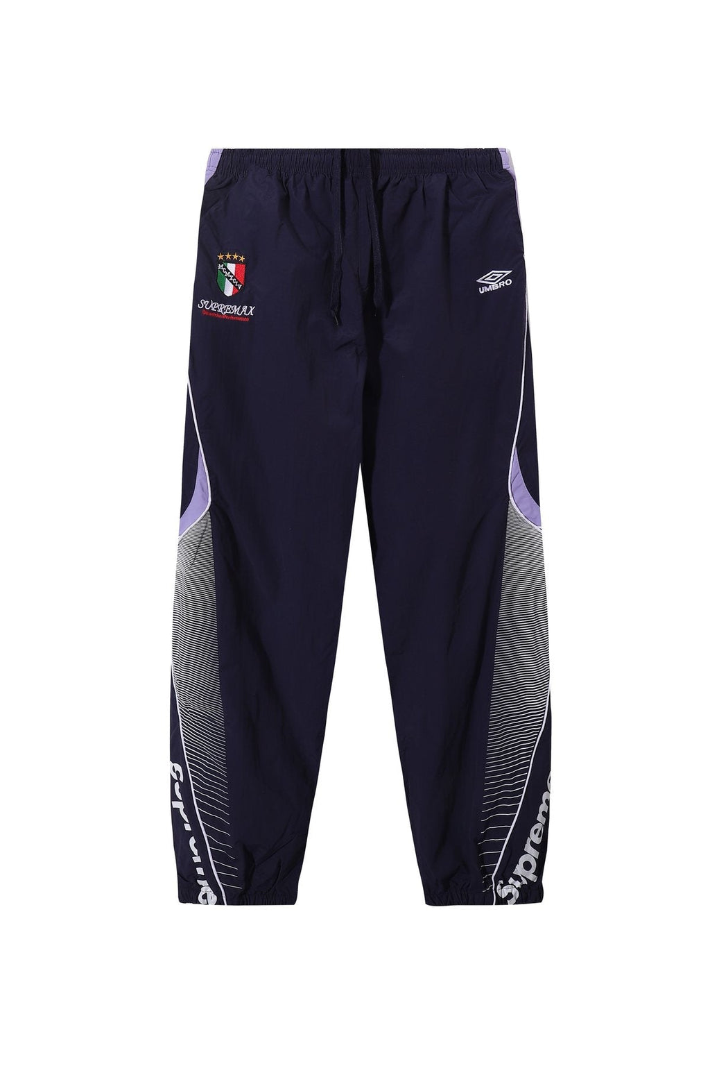 Supreme Contrast Panel Track Pants — front