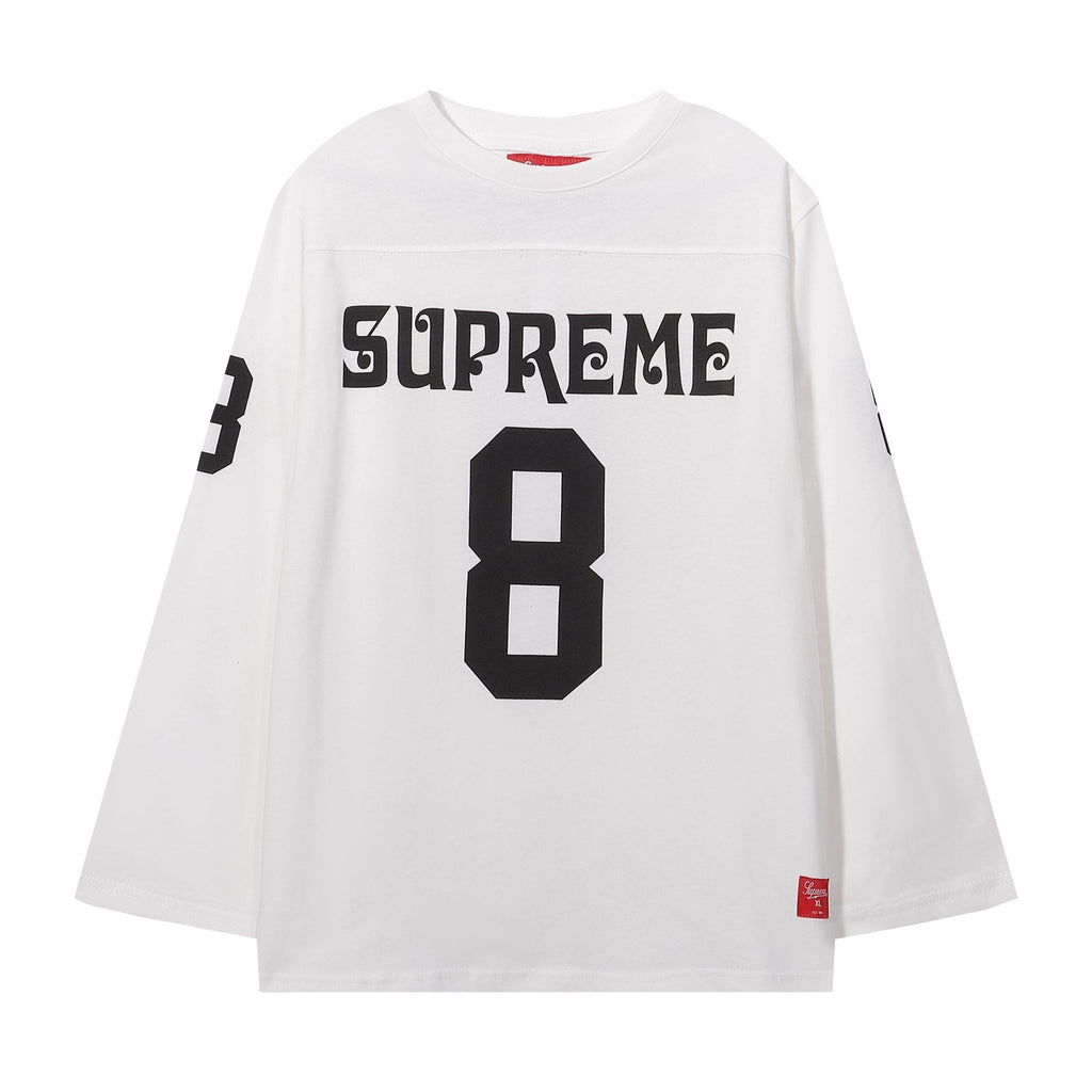 Supreme AFFILI8ED 8 Graphic Long-Sleeve T-Shirt — front
