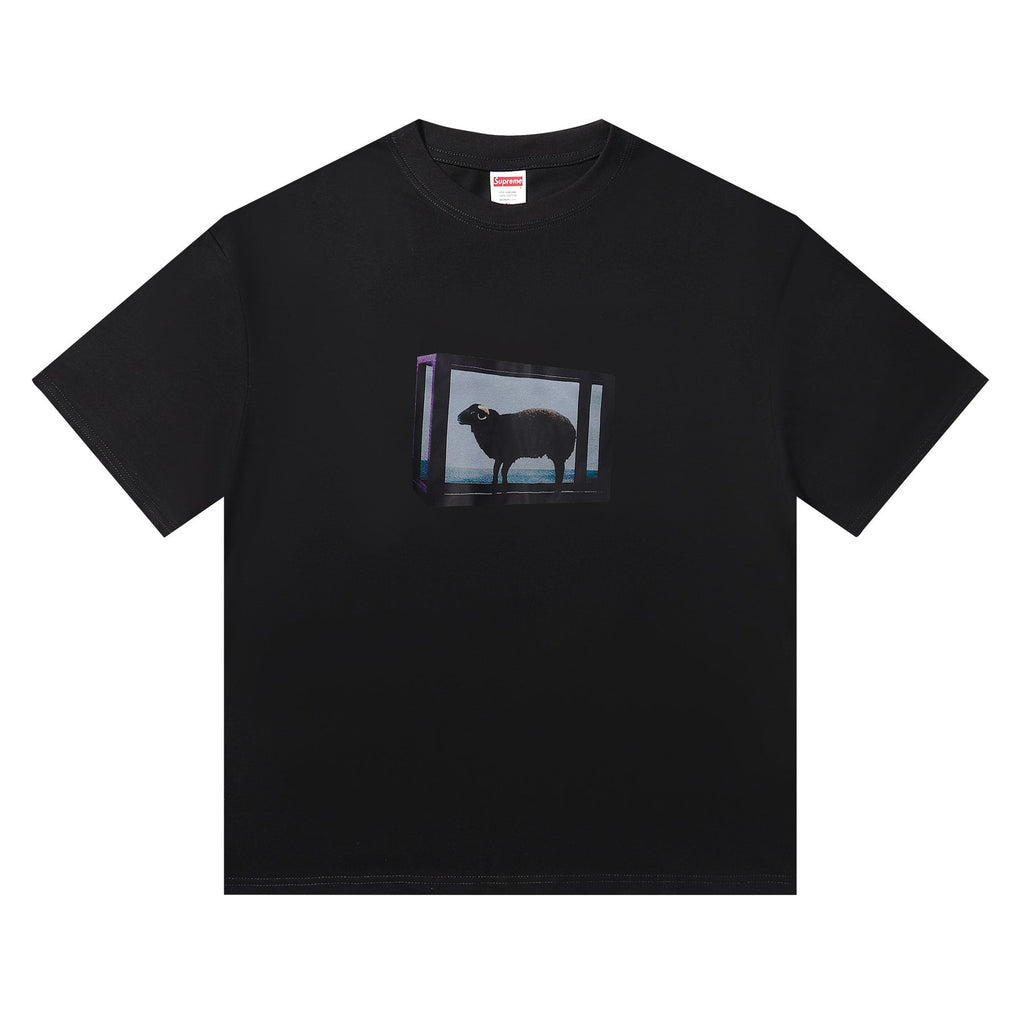 Supreme Sheep Graphic Short-Sleeve T-Shirt — front