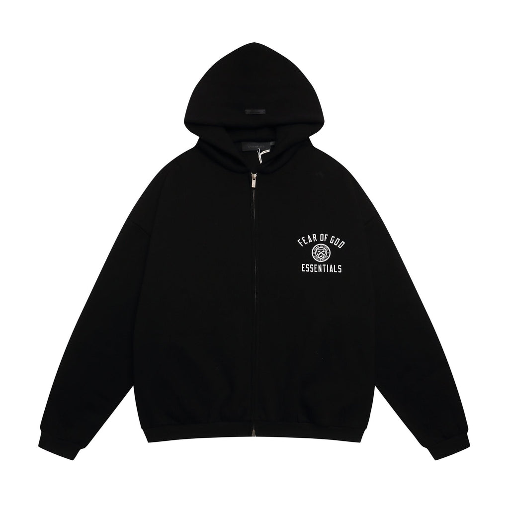 Fear of God State Graphic Zip Hoodie — front