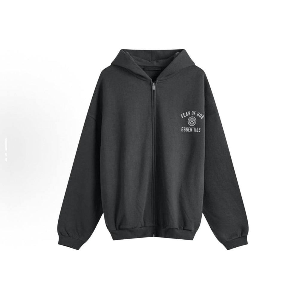Fear of God State Graphic Zip Hoodie — front