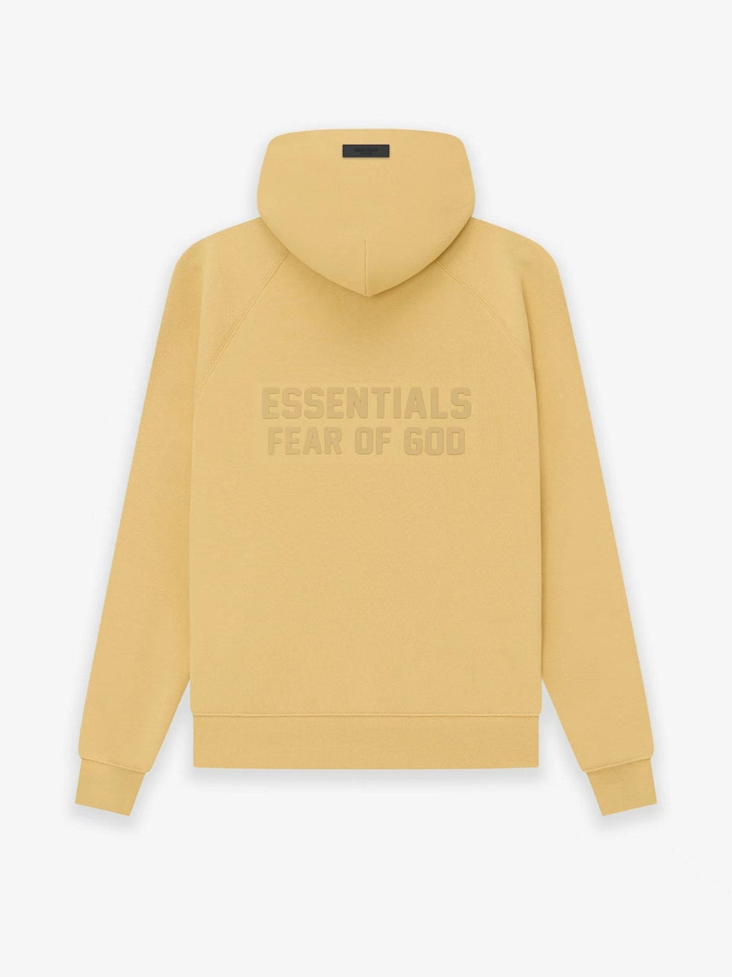 Essentials Fear of God Tonal Back Graphic Pullover Hoodie — back