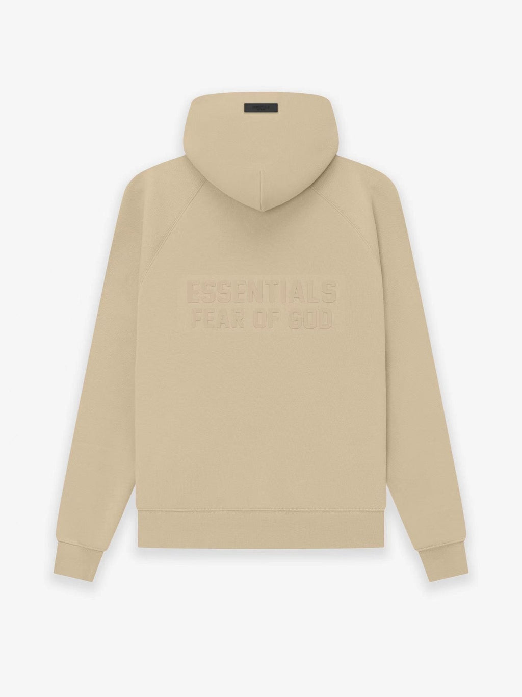 Essentials Fear of God Tonal Back Wordmark Pullover Hoodie — back