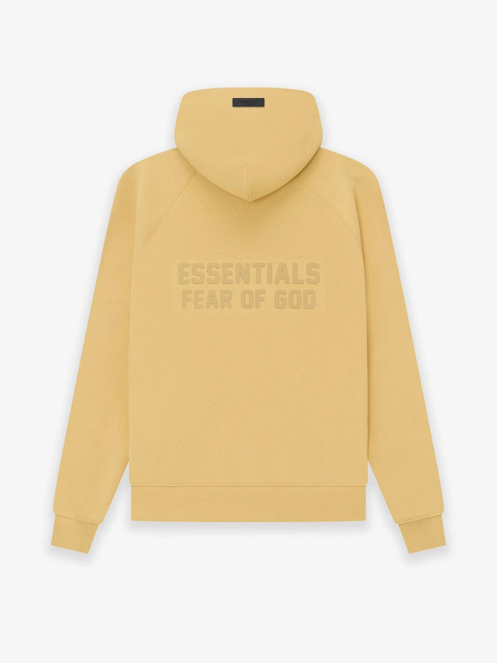 Essentials Fear of God Tonal Back Wordmark Pullover Hoodie — back