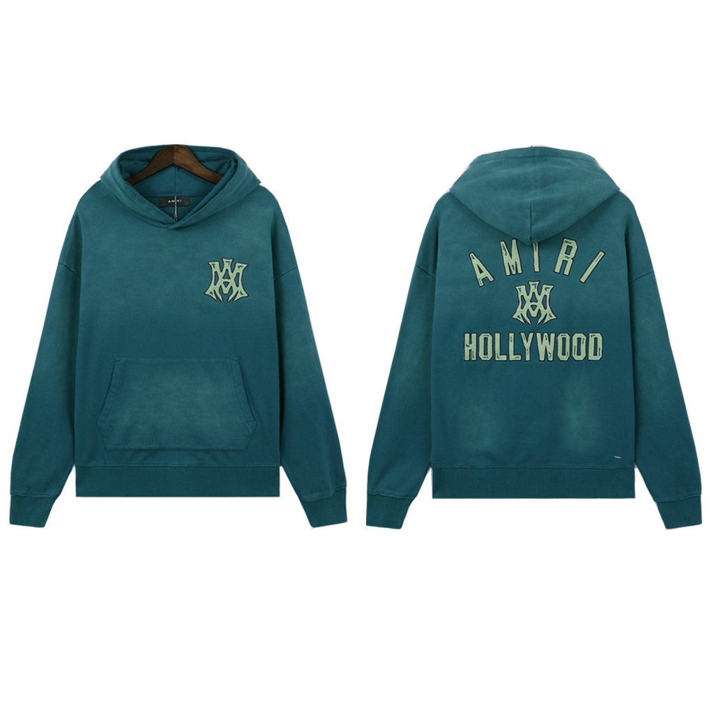 AMIRI Hollywood Collegiate Graphic Hoodie — front