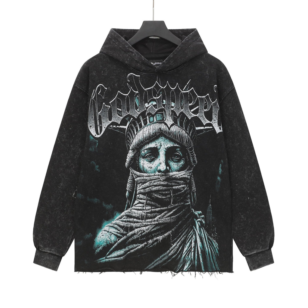 Godspeed Statue of Liberty Graphic Hoodie — hero