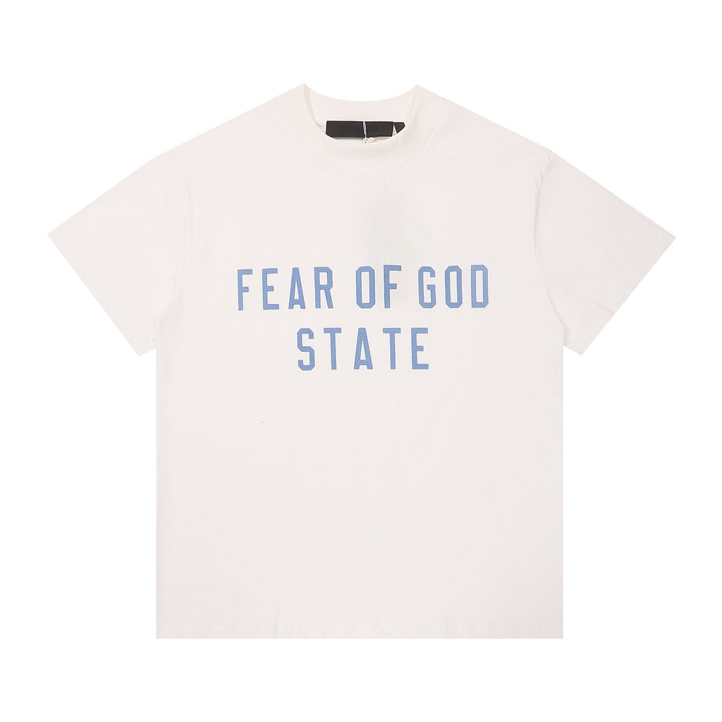 ESSENTIALS Fear of God State Graphic T-Shirt — front