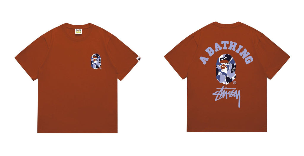 BAPE Ape-Head Back Graphic T-Shirt — front