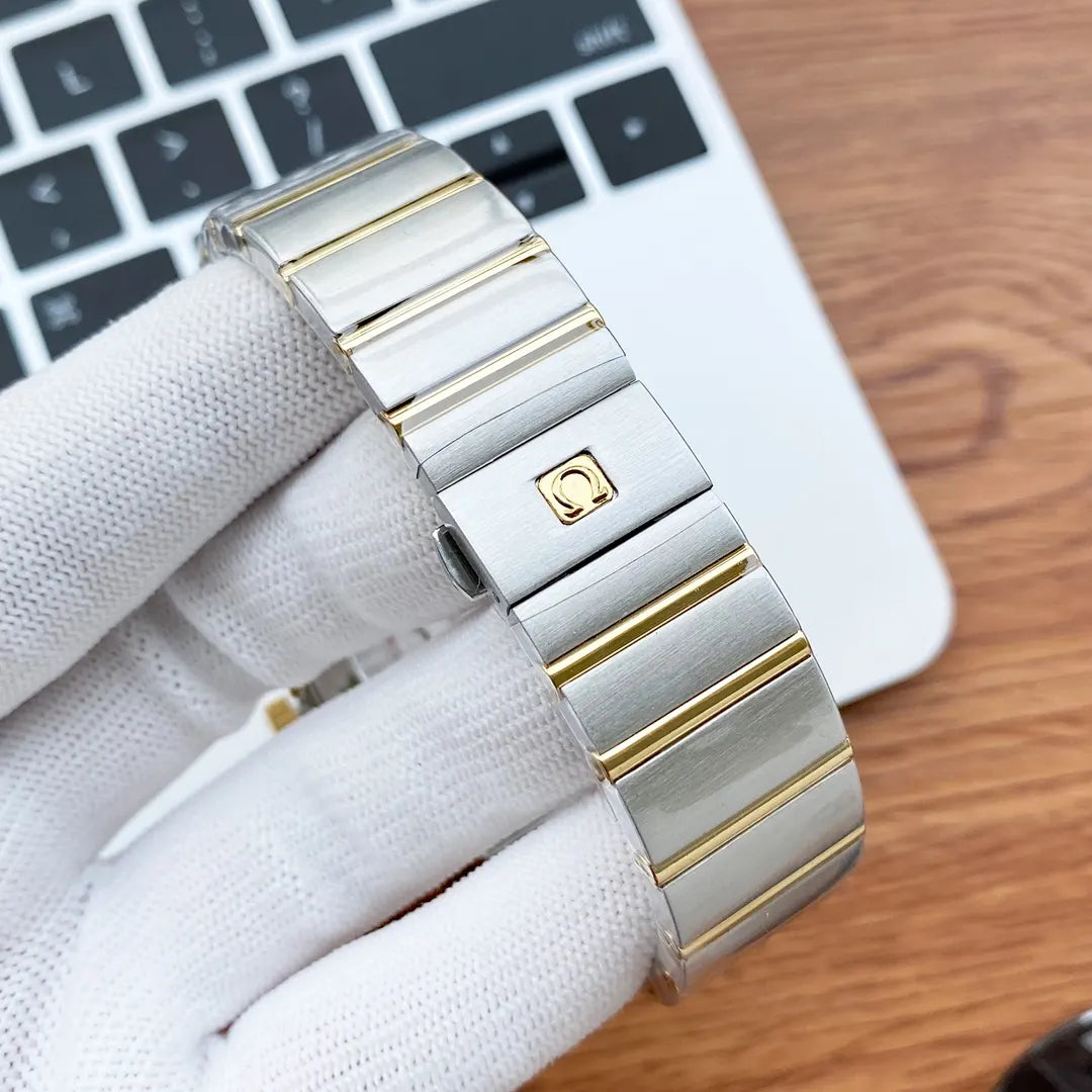 Omega Blue Dial Steel constellation - Hình 2