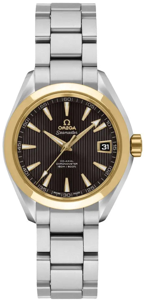 Omega Seamaster Two-Tone Brown Dial