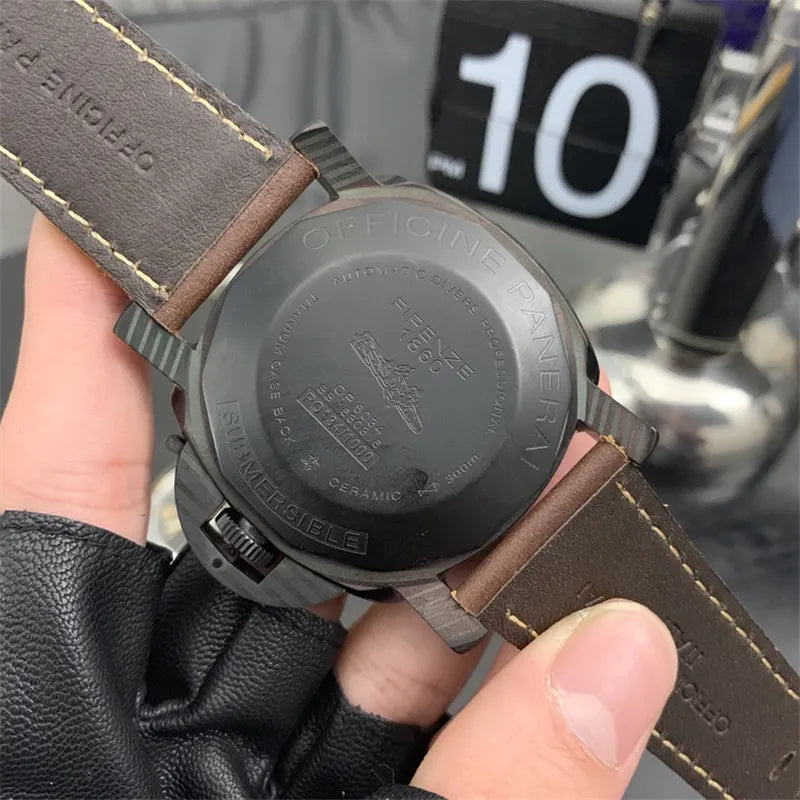 Panerai Carbon Fiber Black Dial - Hình 4