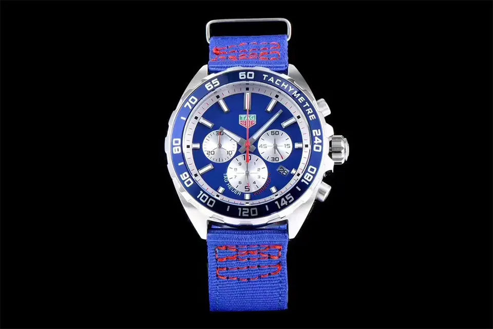 formula Tag Heuer Blue Chronograph