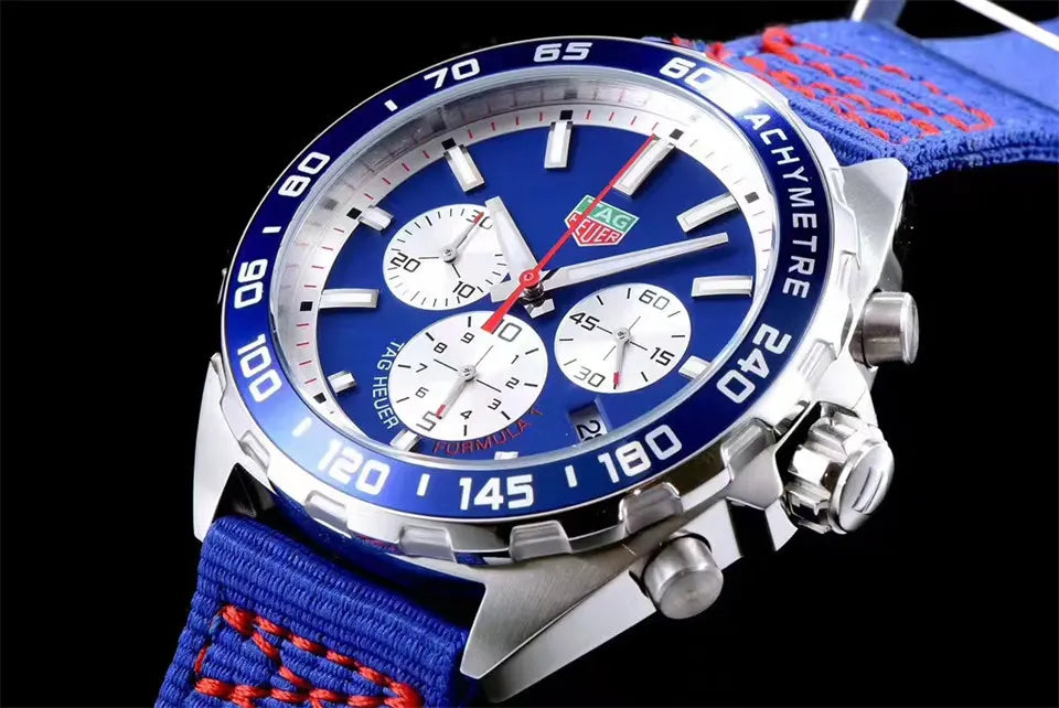 formula Tag Heuer Blue Chronograph - Hình 4