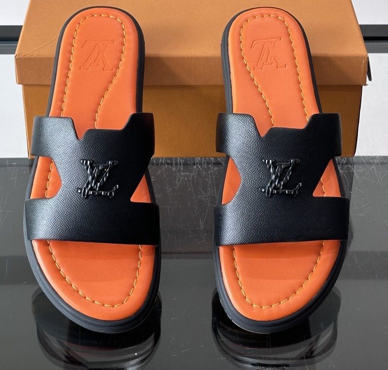 Louis Vuitton Isola Monogram Slide Sandals — front
