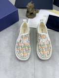 微商相册测试鞋子-Dior Multicolor Canvas Slip-On Shoes — hero
