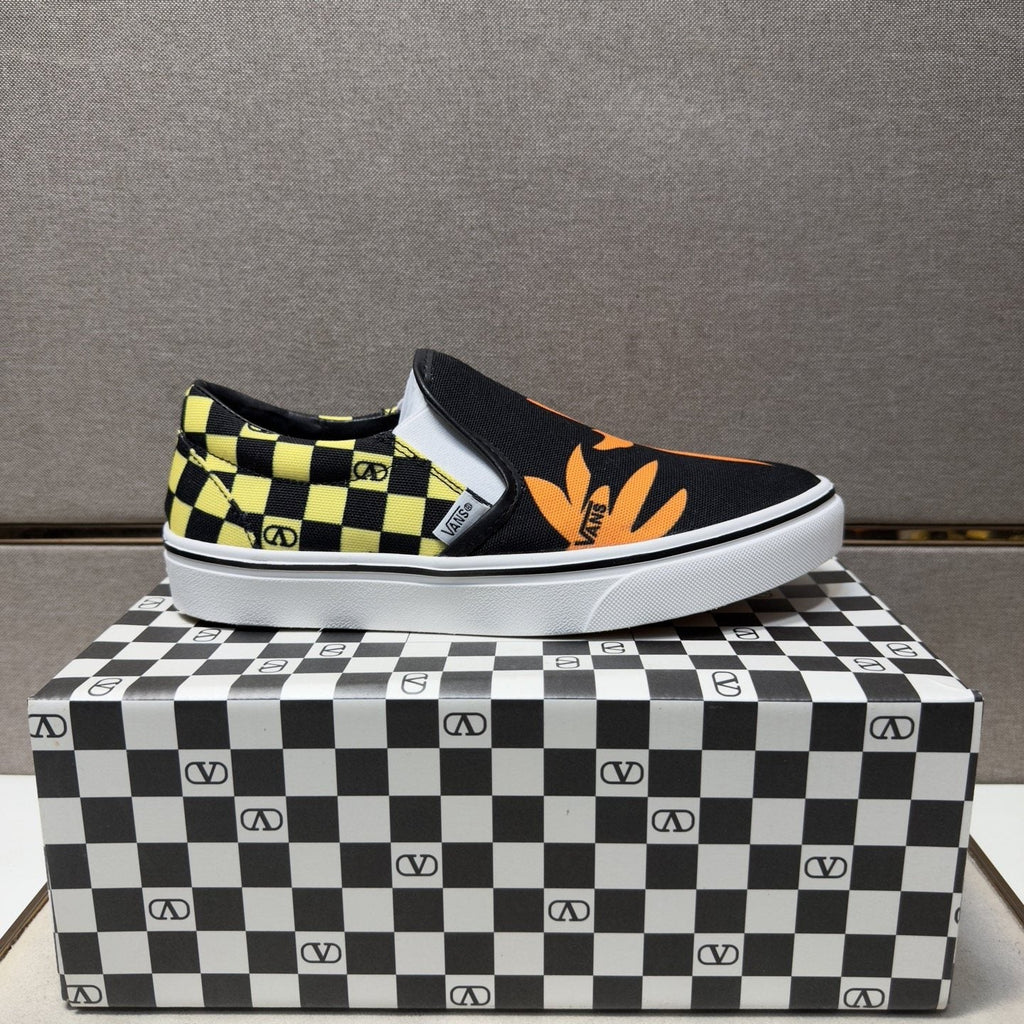 Vans Graphic Slip-On Sneakers — side