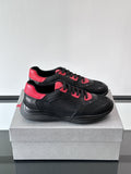 Prada Men's Low-Top Leather Sneakers — hero