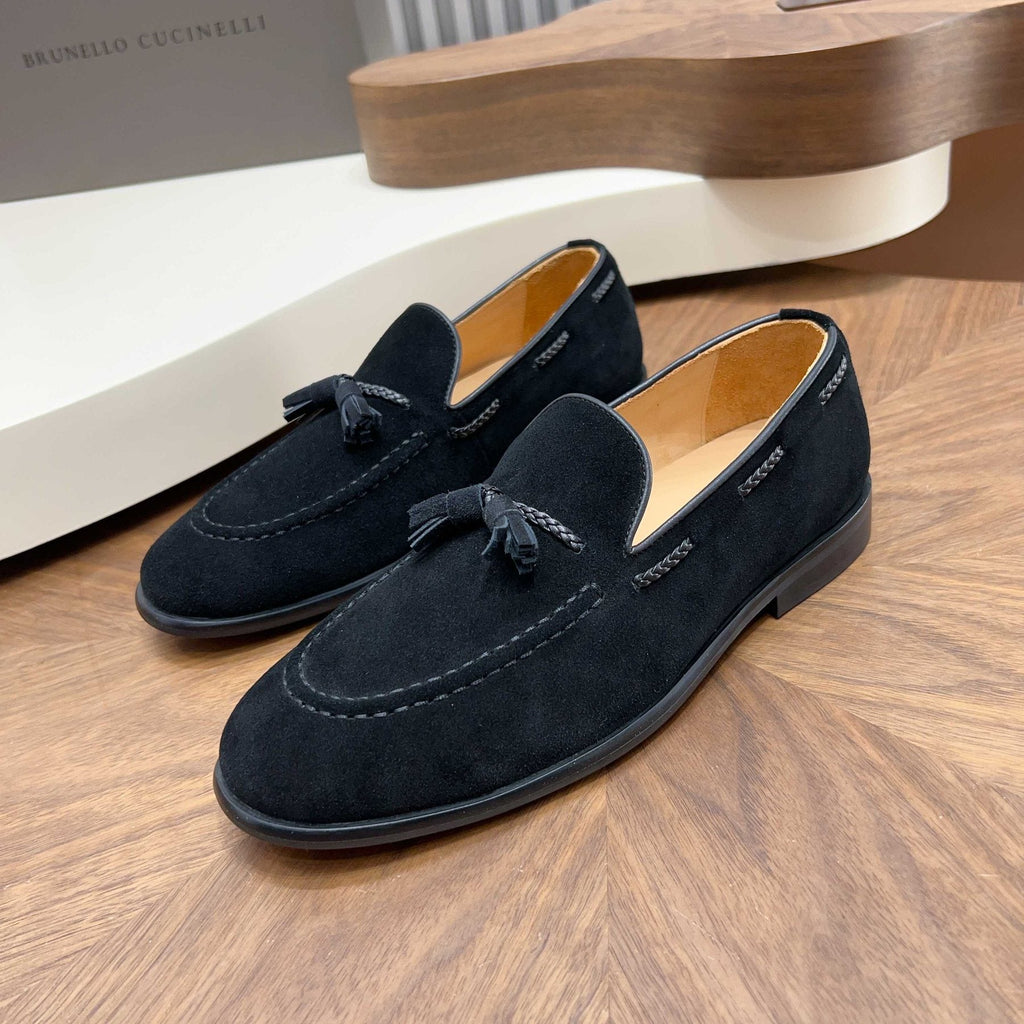 Brunello Cucinelli Tassel Loafers — front