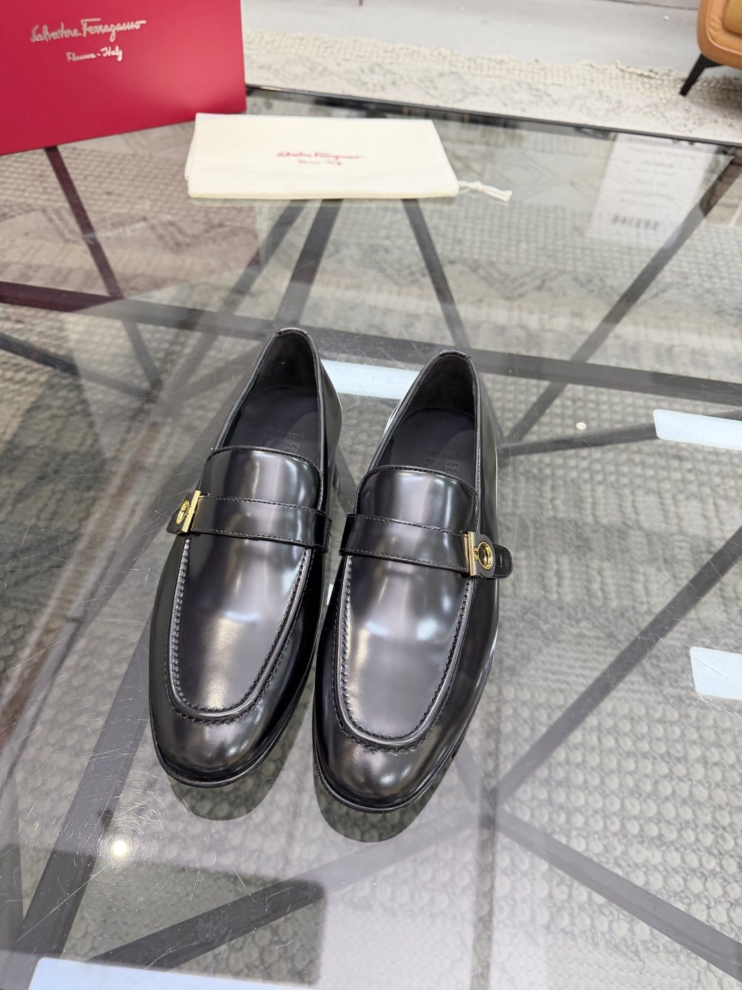 Men's Ring Detail Slip-On Loafers — front
