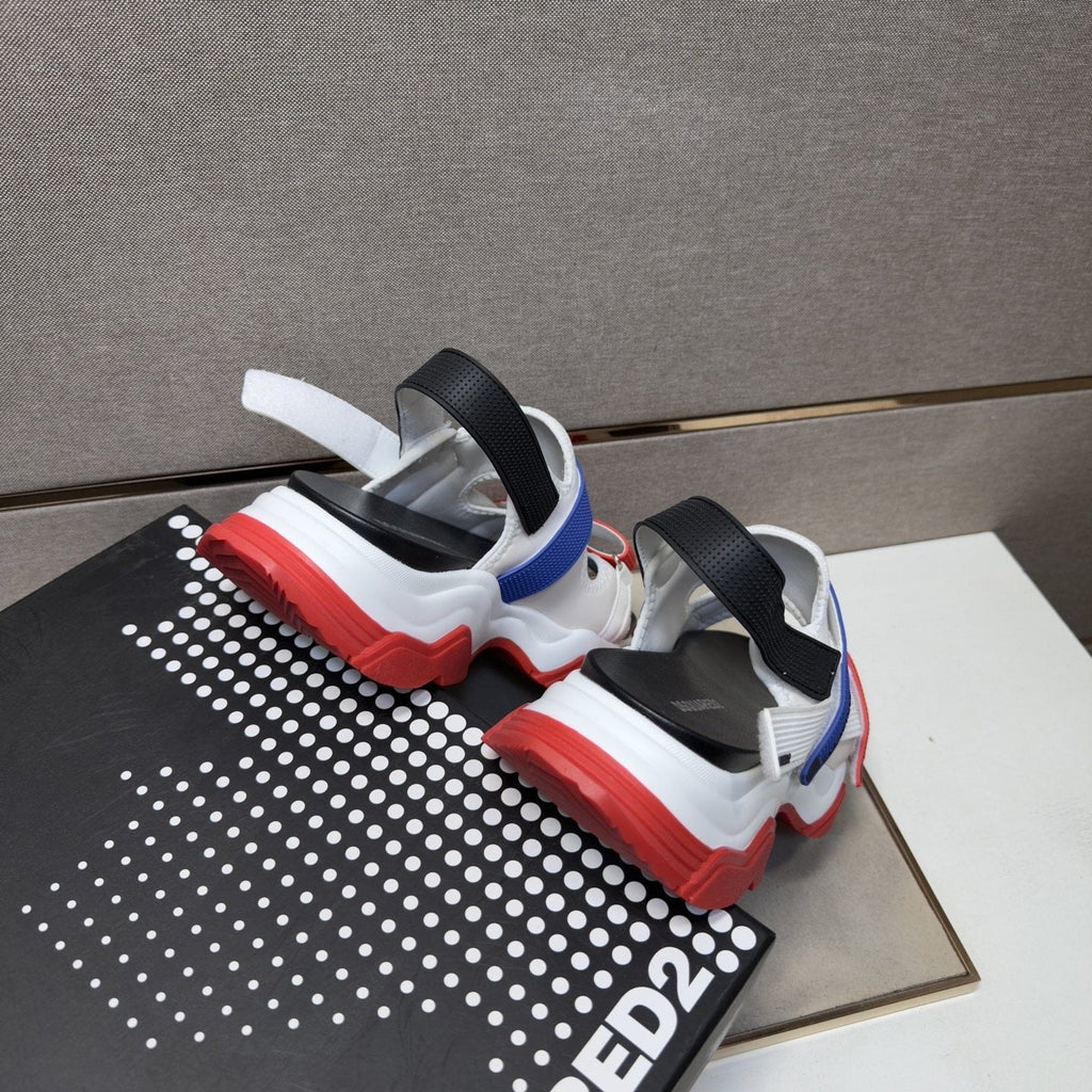 DSQUARED2 Multi-Strap Sport Sandals — back