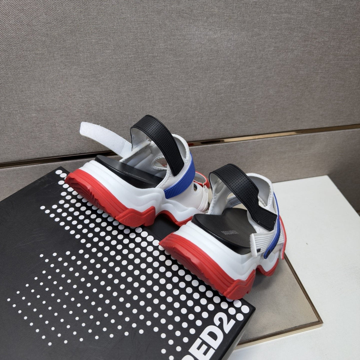 DSQUARED2 Multi-Strap Sport Sandals — back