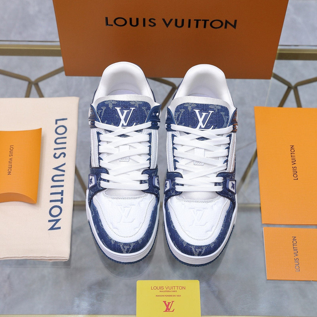 Louis Vuitton Monogram Low-Top Sneakers — front