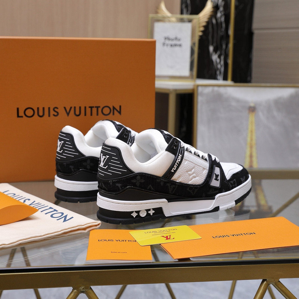 Louis Vuitton Monogram Low-Top Sneakers — side