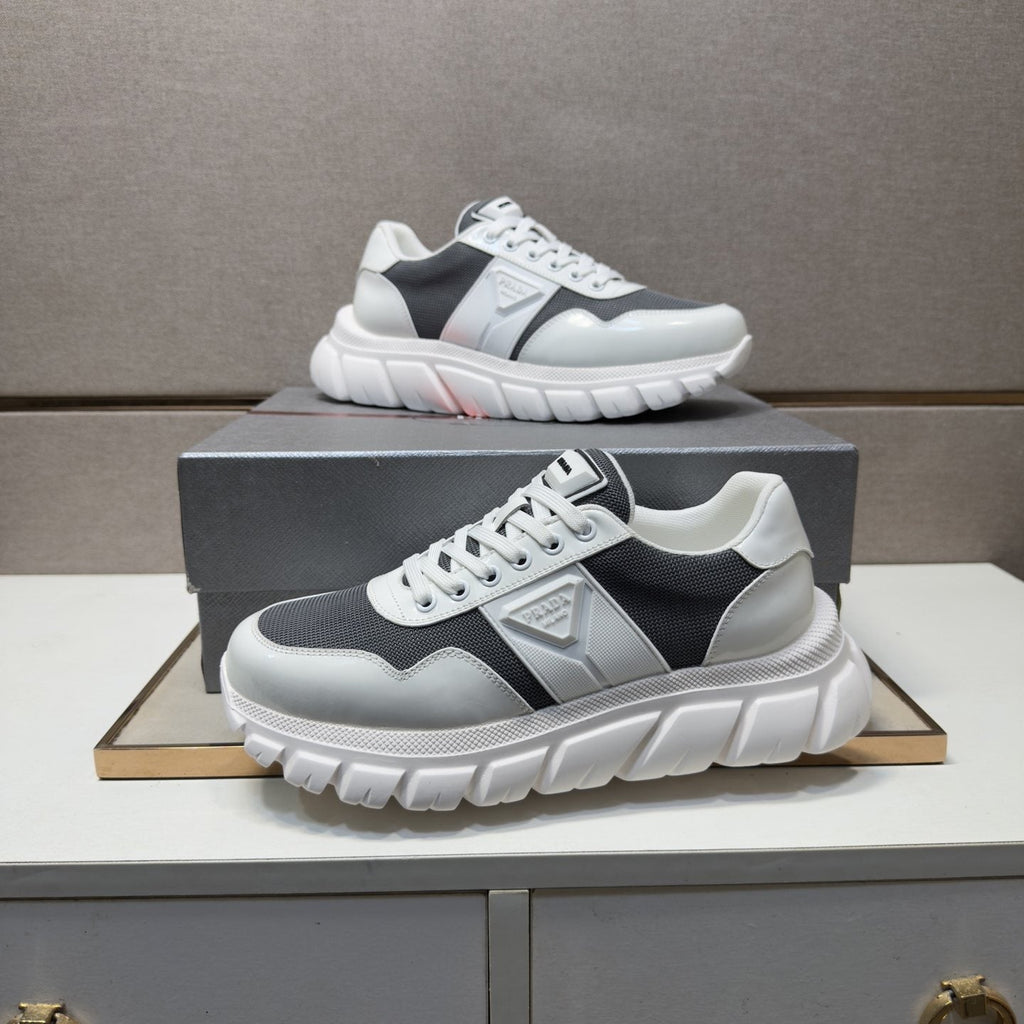 Prada Paneled Low-Top Sneakers — hero