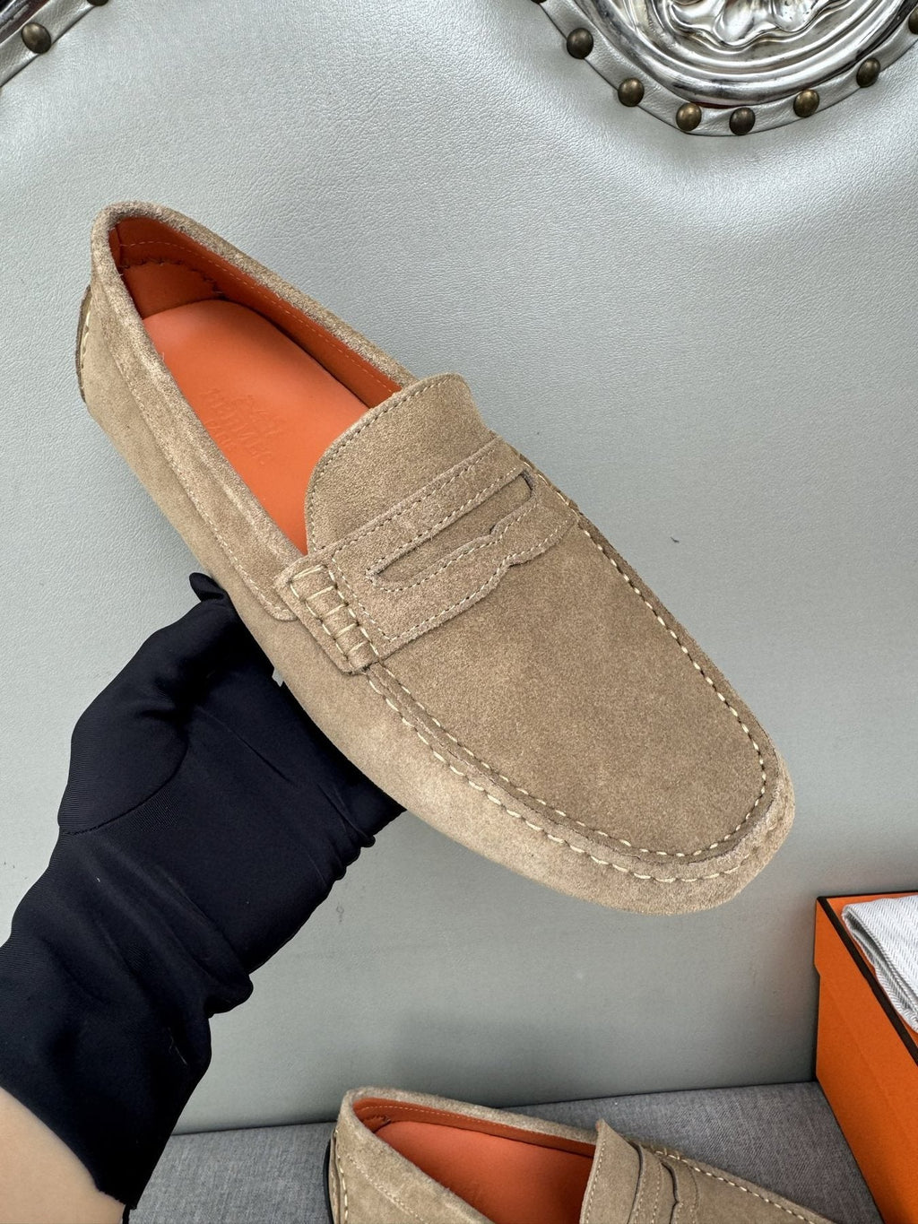 Hermès Men's Driving Loafers — model