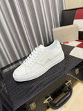 Santoni Textured Low-Top Sneakers — hero