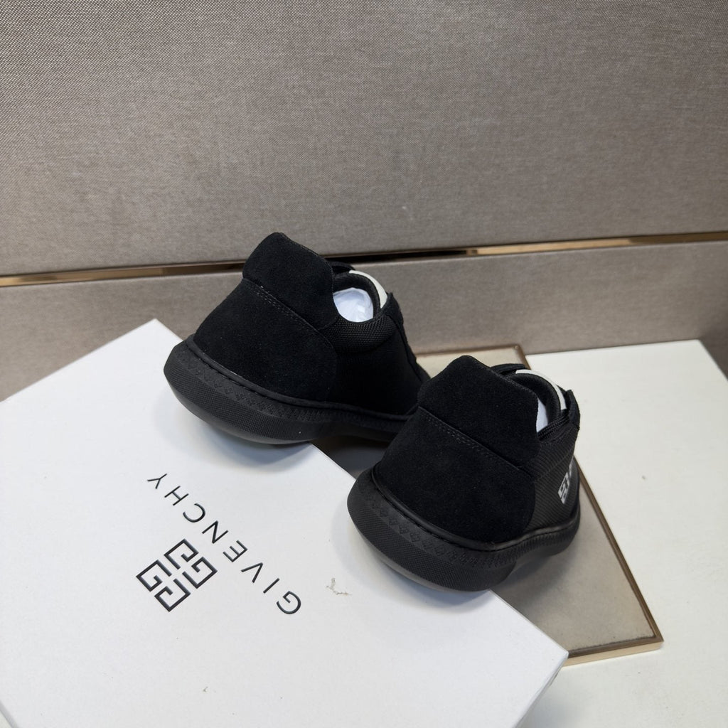 Givenchy Geometric Emblem Low-Top Sneakers — back