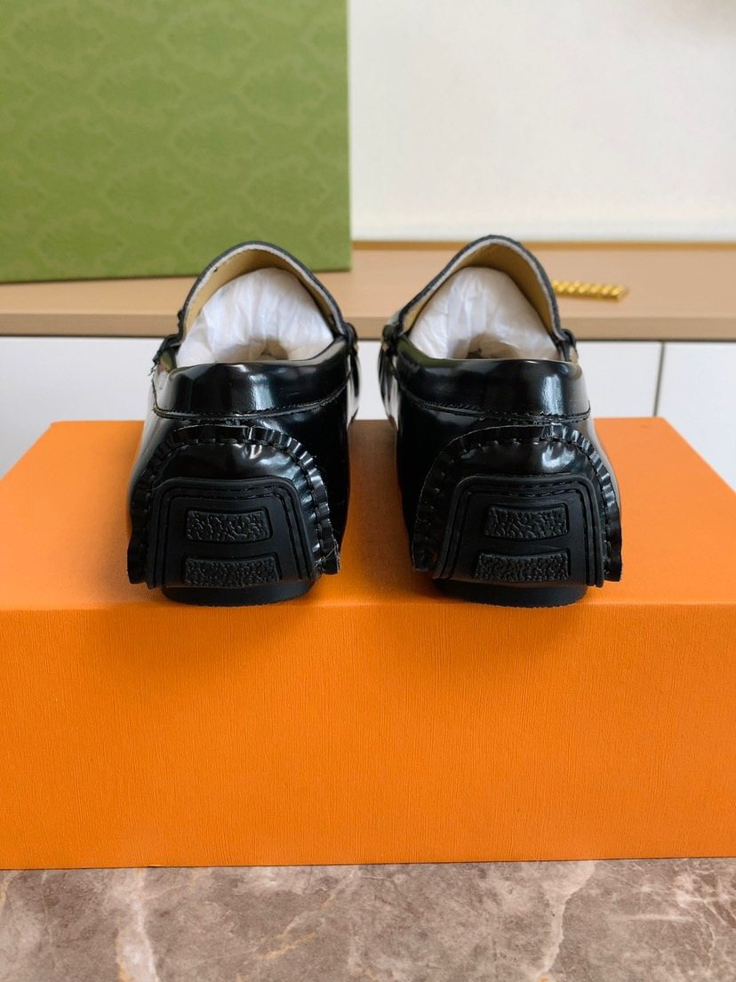 Men's Metal-Accent Loafers — back