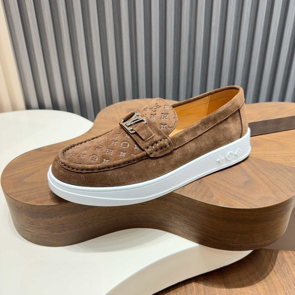 Louis Vuitton Monogram Slip-On Sneakers — side