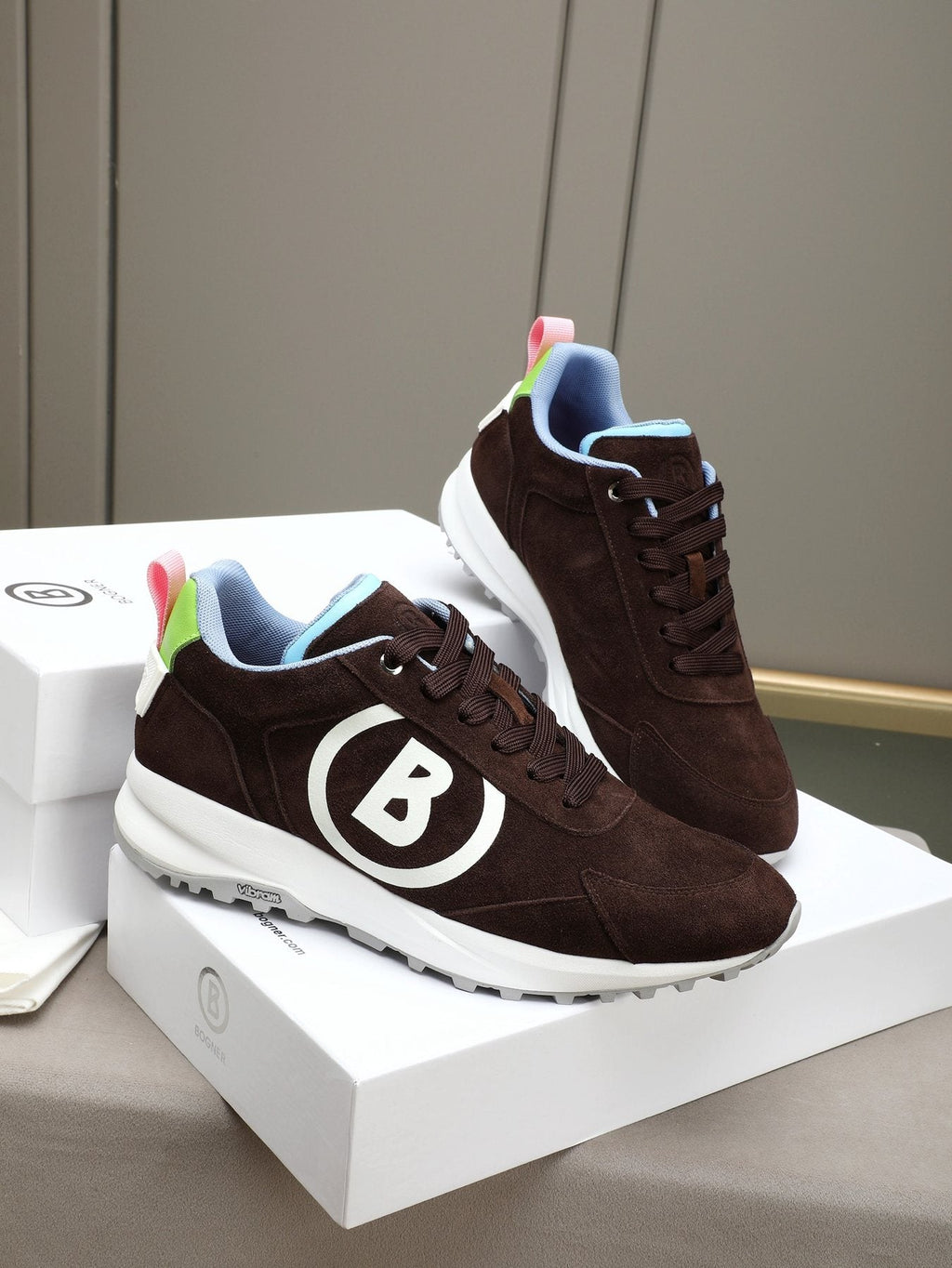BOGNER B Emblem Low-Top Sneakers — front